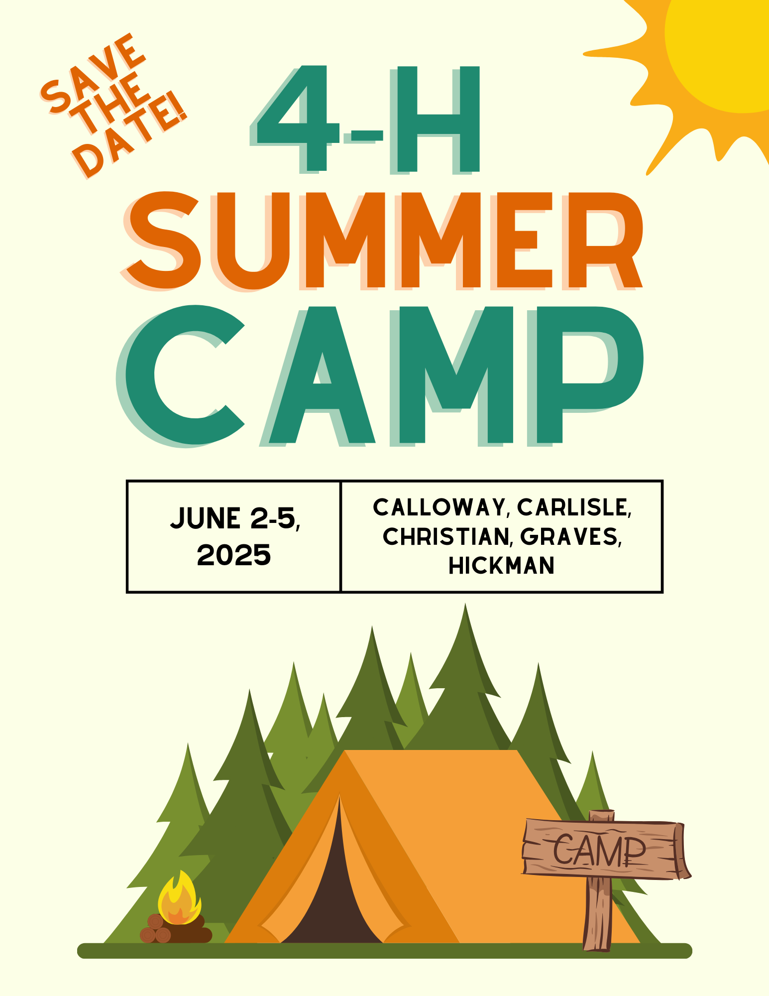 camp flyer